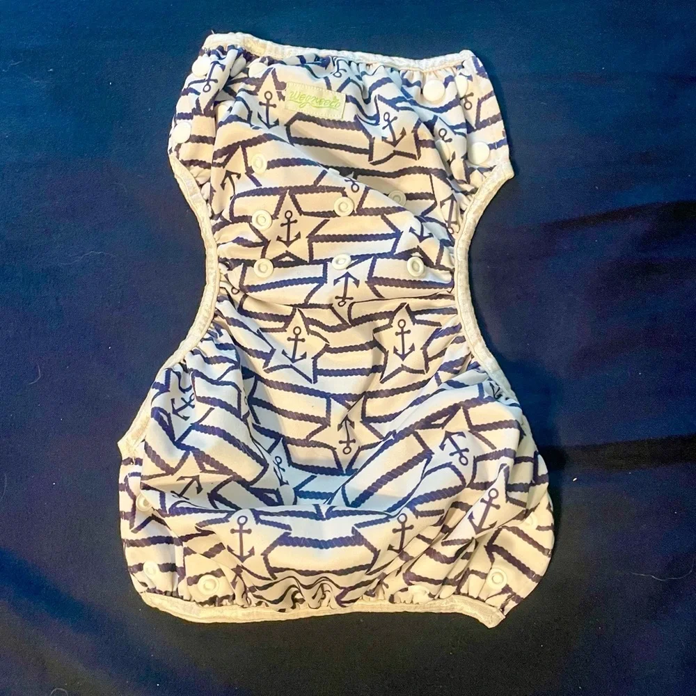 Colorful Starfish and Sea Life Kids Swim Diapers